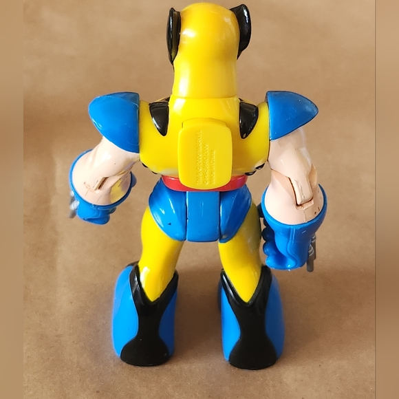 Spider-Man & Friends Wolverine w/ Battle‎ Gear 6" & Hulk 7" Action Figures 2006 - Picture 8 of 12